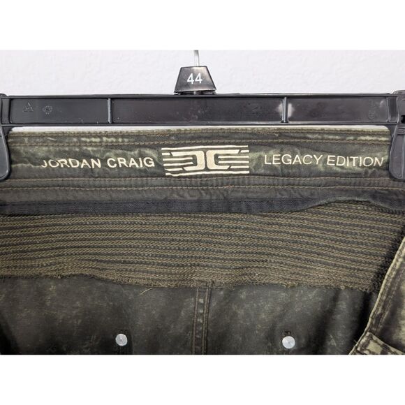 Jordan Craig Aaron Legacy Edition Green Embellished Jeans Men's Size 42x32 - Picture 13 of 15